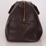 Louis Vuitton Taiga Kendall Chocolate Boston Bag PM