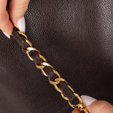 Chanel 1994 Chocolate Caviar Timeless Zip Tote 24k GP