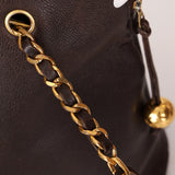 Chanel 1994 Chocolate Caviar Timeless Zip Tote 24k GP
