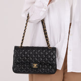 Chanel 2015 Caviar Medium Double Flap