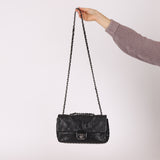 Chanel 2014 Glazed Goatskin Icons Symbol Single Flap