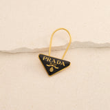 Prada Enameled Metal Bag Charm