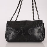 Chanel 2014 Glazed Goatskin Icons Symbol Single Flap