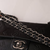 Chanel 2014 Glazed Goatskin Icons Symbol Single Flap