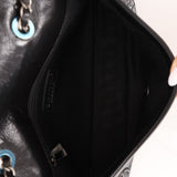 Chanel 2014 Glazed Goatskin Icons Symbol Single Flap