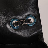Chanel 2014 Glazed Goatskin Icons Symbol Single Flap