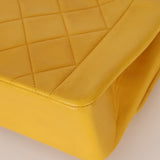 Rare Chanel 1994 Lemon Lambskin Small Diana