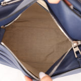 Loewe Bleu Marine Small Puzzle Bag