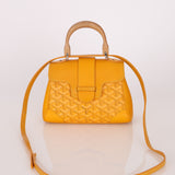 Goyard Yellow Goyardine Mini Saigon