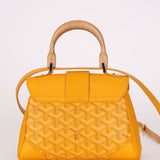 Goyard Yellow Goyardine Mini Saigon