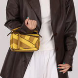 Limited Edition Loewe Rugby Stripe Yellow Ochre Mini Puzzle