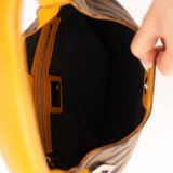 Fendi Leather Trimmed Zebra Hobo