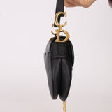 Dior 2018 Leather Mini Saddle with Guitar Strap