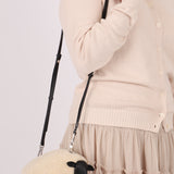 Rare Loewe Calfskin & Shearling Sheep Crossbody