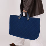 Chanel 2011 Felt Pop Quilted Maxi Tote