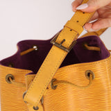 Louis Vuitton Yellow Epi Petit Noe