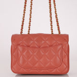 Chanel 2017 Lambskin Coco Mini Flap