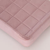 Chanel 2001 Lambskin Chocolate Bar East West Flap Bag 24k GP