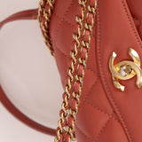 Chanel 2017 Lambskin Coco Mini Flap