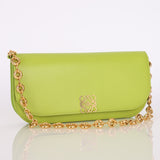 Loewe Goya Chain Clutch