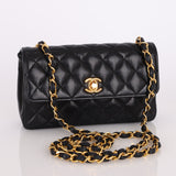 Chanel 1986 Lambskin Mini Flap Bag