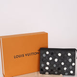 Limited Edition Louis Vuitton x Yayoi Kusama Voyage Monogram Eclipse Pochette MM