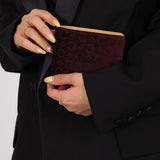 Celine Suede Macadam Bifold Wallet