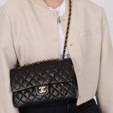 Chanel 1996 Lambskin Medium Classic Double Flap