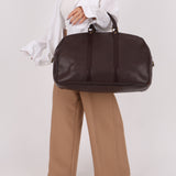 Louis Vuitton Taiga Kendall Chocolate Boston Bag PM