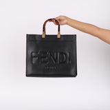 Fendi Leather Medium Sunshine Tote