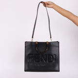 Fendi Leather Medium Sunshine Tote