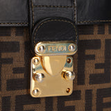 Fendi Zucca Vanity Bag w Strap GHW
