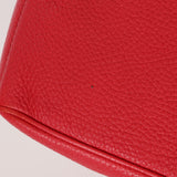 Celine Leather Red Boogie Tote