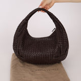 Bottega Veneta Chocolate Intrecciato Belly Hobo