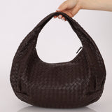 Bottega Veneta Chocolate Intrecciato Belly Hobo
