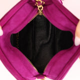Chanel 2002 Magenta Suede Tassel Camera Bag 24K GP