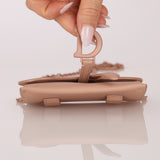 Dior Saddle Matte Cardholder on Chain