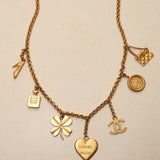 Rare Chanel 1995 Lucky Charms Pendant Necklace