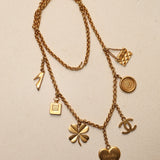 Rare Chanel 1995 Lucky Charms Pendant Necklace