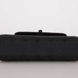 Chanel 2002 Travel Ligne So Black Tunlock Mini Flap