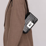 Rare Gucci x Tom Ford Shiny Crocodile 'Constance' Shoulder Bag