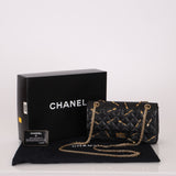 Limited Edition Chanel 2015 Calfskin Brasserie Charms 2.55 Reissue 225 Flap Bag