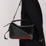 Limited Edition Loewe 2018 Whipstitch Tartan Patchwork Medium Puzzle