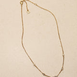 Dior Claire D Lune Pearl and Crystal Necklace