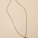 Louis Vuitton Dual Tone Love Letter Necklace