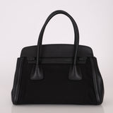 Prada Canapa Saffiano Shoulder Bag Nero Black