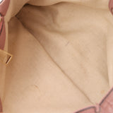Gucci Dust Pink Leather Bamboo Shopper Tote