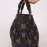 Celine Macadam Denim Boogie Bag