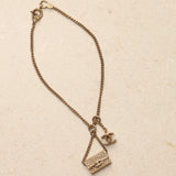 Chanel 2005 Classic Flap and Logo Charm Bracelet