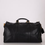 Chanel 1996 Black Caviar Boston Weekender Duffel Bag